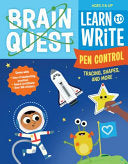 Brain Quest Learn to Write Pen Control Tracing Sha by Phoenix Books