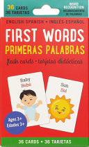 Bilingual First Words Flash Cards (English/Spanish by Phoenix Books