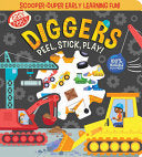 Easy Peely Diggers - Peel, Stick, Play! by Phoenix Books