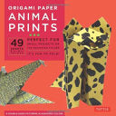 Origami Paper - Animal Prints - 8 1/4 - 49 Sheets:
