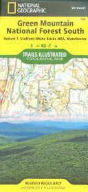 Green Mountain National Forest South Map by Phoenix Books