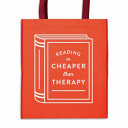 Reading is Cheaper Than Therapy Reusable Shopping