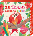 25 Love Cards to Color by Phoenix Books