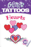 Glitter Tattoos Hearts by Phoenix Books