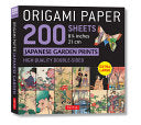 Origami Paper 200 sheets Japanese Garden Prints 8