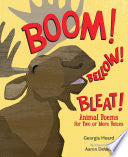 Boom! Bellow! Bleat! by Phoenix Books
