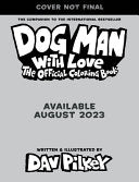 Dog Man with Love The Official Coloring Book by Phoenix Books