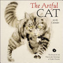 Artful Cat 2026 Wall Calendar: Brush & Ink Waterco by Phoenix Books
