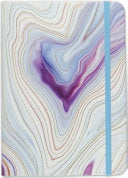 Journal Small Blue Agate by Phoenix Books