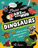 Draw with Art for Kids Hub Dinosaurs by Phoenix Books