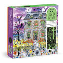 500 pc Glow in the Dark Haunted House puzzle by Phoenix Books