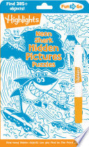Neon Shark Hidden Pictures Puzzles