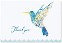 Watercolor Hummingbird Thank You Notes (Stationery, Note Cards, Boxed Cards).