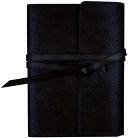 Journal Leather Wrap Black by Phoenix Books