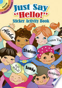 Just Say Hello! Sticker Activity Book by Phoenix Books