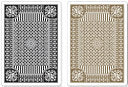 Playing Cards Black & Gold : Set of 2, Standard In