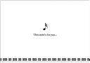 Note Cards Music