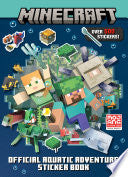 Minecraft Official Aquatic Adventure Sticker Book