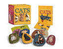 For the Love of Cats A Wooden Magnet Set by Phoenix Books
