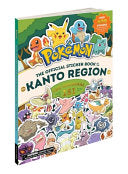 Pokemon The Official Sticker Book of the Kanto Reg