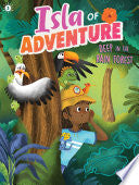 Deep in the Rain Forest Isla of Adventure #3 by Phoenix Books