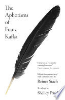 Aphorisms of Franz Kafka by Phoenix Books