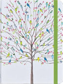 Journal Mid-Size Tree of Budgies by Phoenix Books