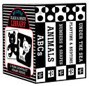 My Little Black and White Board Book Library - Set of 5 High Contrast Board Books