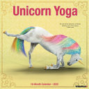 2025 Unicorn Yoga Wall Calendar by Phoenix Books