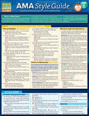 Barcharts AMA Style Guide by Phoenix Books