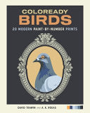 Coloready Birds: 20 Modern Paint-by-Number Prints by Phoenix Books