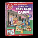 DIY Miniature Cozy Bear Cabin by Phoenix Books