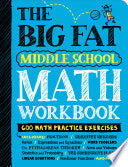 Big Fat Middle School Math Workbook Studying with by Phoenix Books