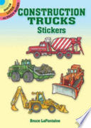 Construction Trucks Stickers by Phoenix Books