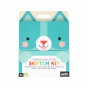 Carry-Along Kitten Sketch Kit by Phoenix Books