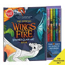 KlutzPress Wings of Fire Stained Glass Art by Phoenix Books
