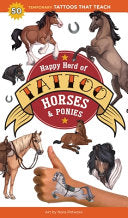 Happy Herd of Tattoo Horses & Ponies: 50 Temporary by Phoenix Books