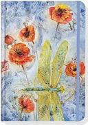 Journal Small Indigo Dragonfly by Phoenix Books