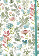 Journal Small Floral Watercolor by Phoenix Books