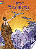 Erte Fashions Coloring Book by Phoenix Books