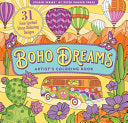 Boho Dreams Adult Coloring Book by Phoenix Books
