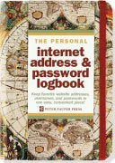 Password Logbook Standard Size Old World