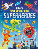First Sticker Book Superheroes by Phoenix Books