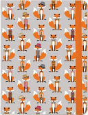Journal Dapper Foxes by Phoenix Books