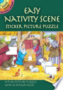 Easy Nativity Scene Sticker Picture Puzzle by Phoenix Books