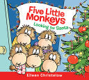 Five Little Monkeys Looking for Santa Board Book by Phoenix Books