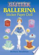 Glitter Ballerina Sticker Paper Doll by Phoenix Books