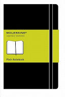 Moleskine Pocket Plain Hard Notebook