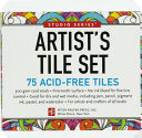 Artist's Tiles White : 75 Acid-free White Tiles by Phoenix Books