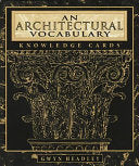 Architectural Vocabulary Knowledge Cards by Phoenix Books
